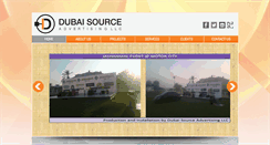 Desktop Screenshot of dubai-source.com